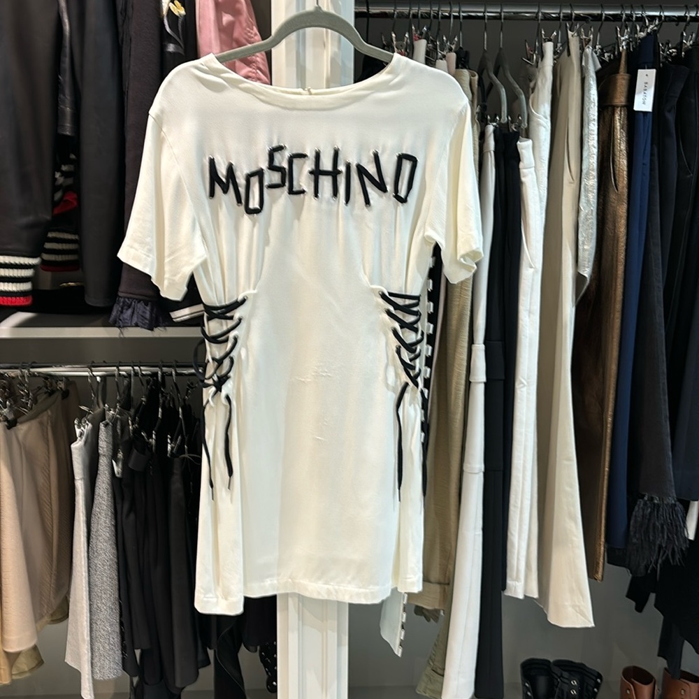 Moschino a line dress